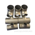 High Strength Titanium Tee Pipe Fittings for Chemical